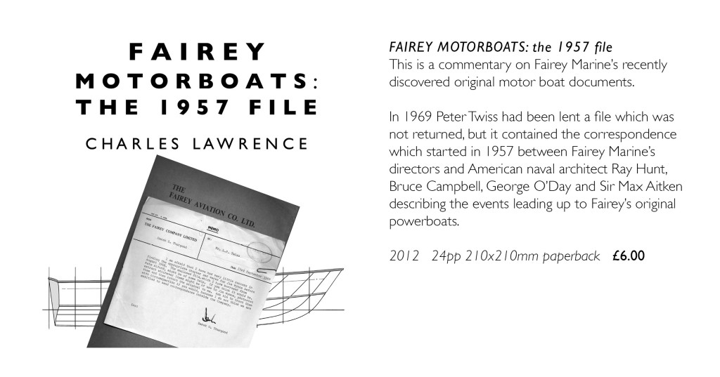 Fairey 1957 file
